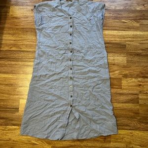 Periwinkle Gauze Madewell Dress Size L
